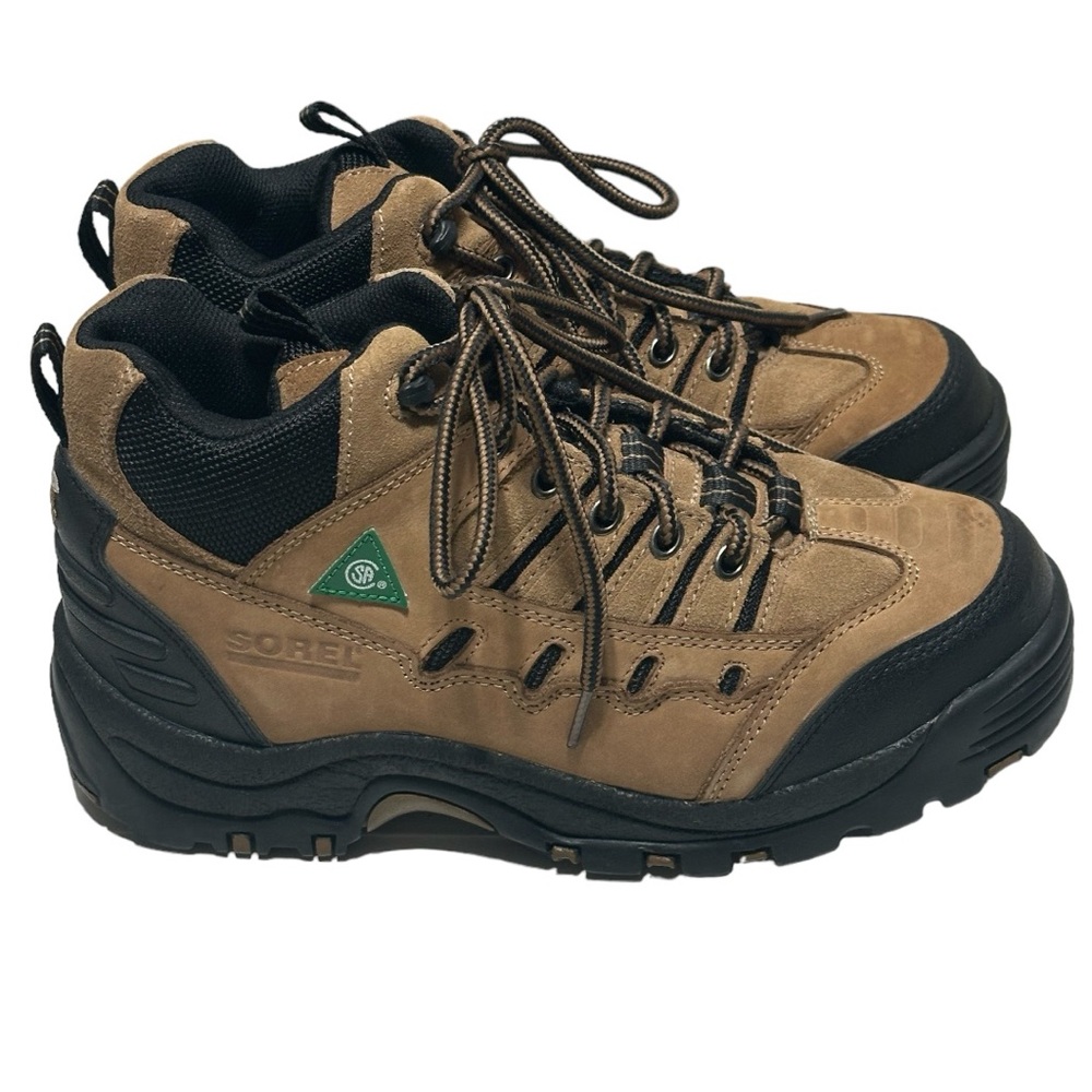 Sorel Lennox Hybrid Tan and Black X-Treme Sport Waterproof Unisex Hiking Boots - Picture 5 of 14